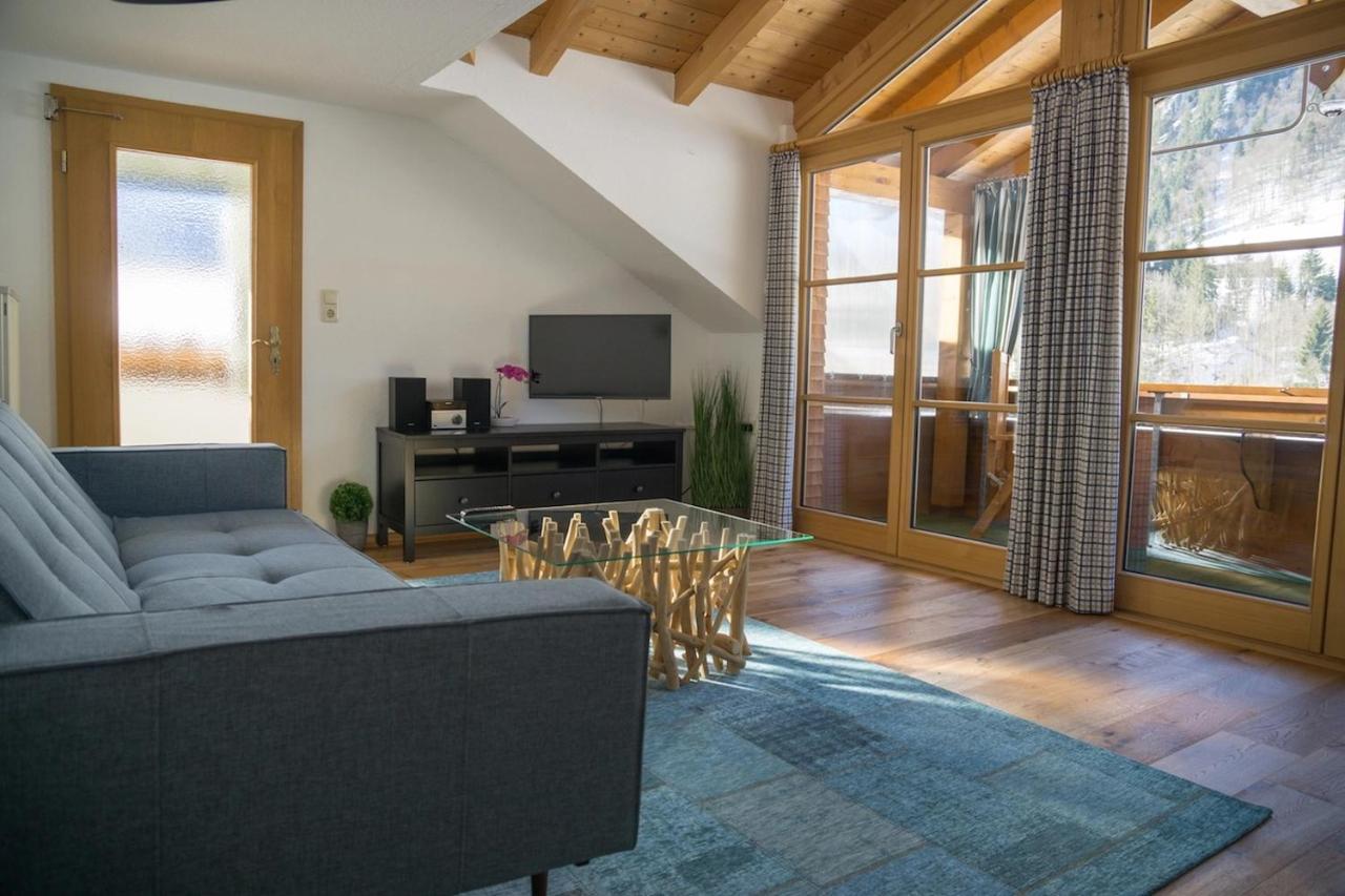 Geigers Ferienhaus Tiefenbach bei Oberstdorf Buitenkant foto