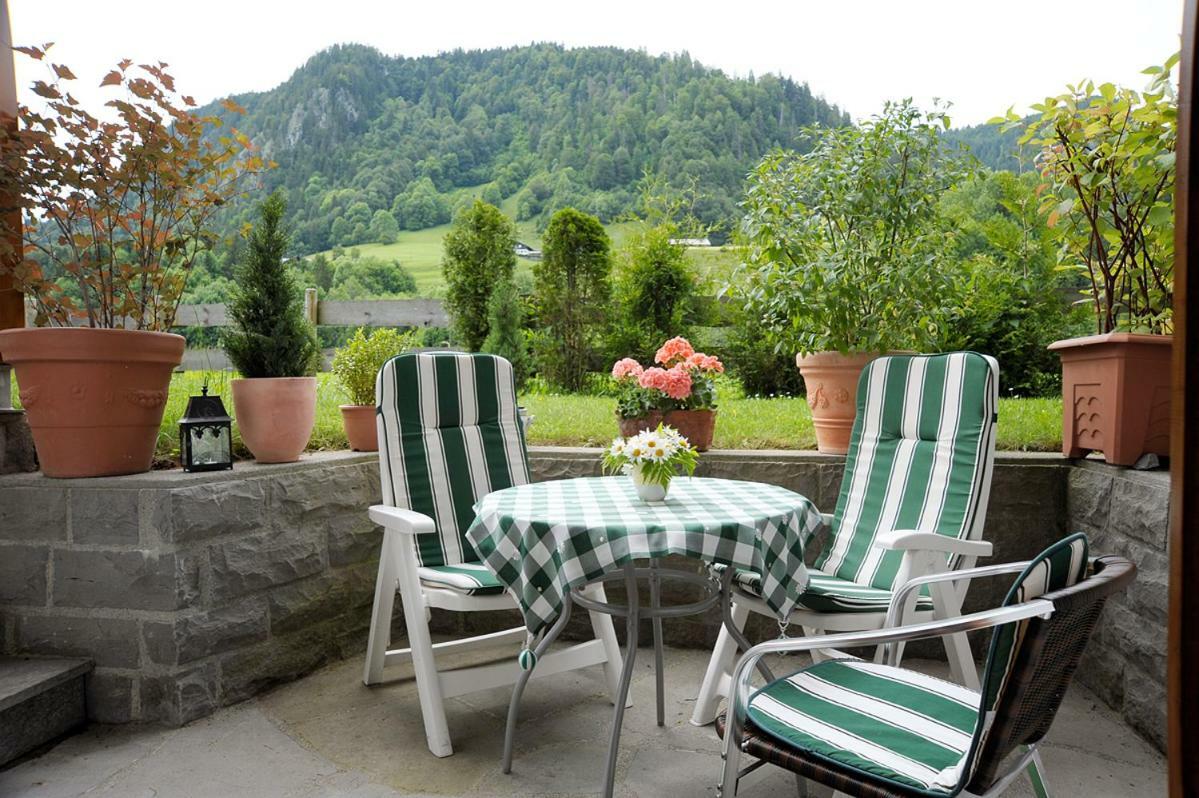 Geigers Ferienhaus Tiefenbach bei Oberstdorf Buitenkant foto