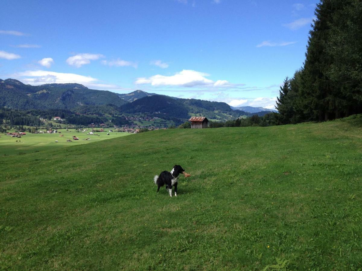 Geigers Ferienhaus Tiefenbach bei Oberstdorf Buitenkant foto