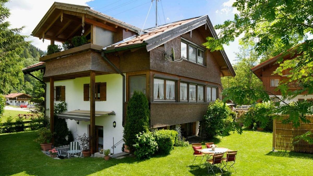 Geigers Ferienhaus Tiefenbach bei Oberstdorf Buitenkant foto
